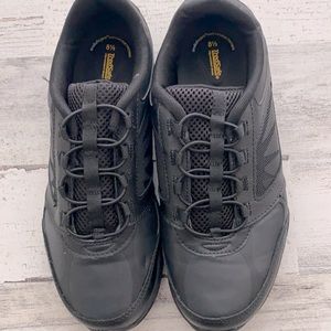 Trendsafe Slip Resistant Black Work Sneaker Shoes